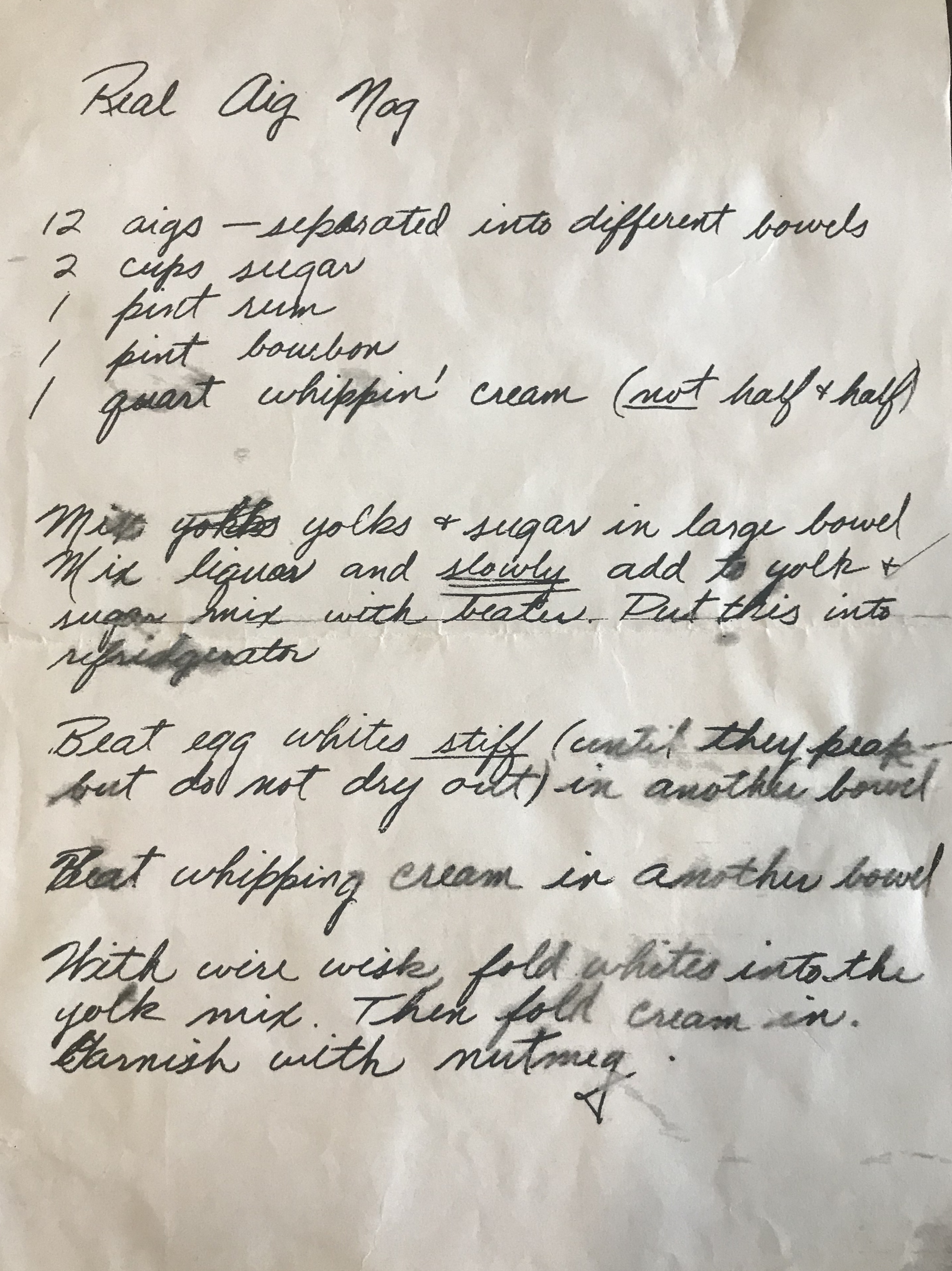 Real Aig Nog (Egg Nog) – Recipe Remixes