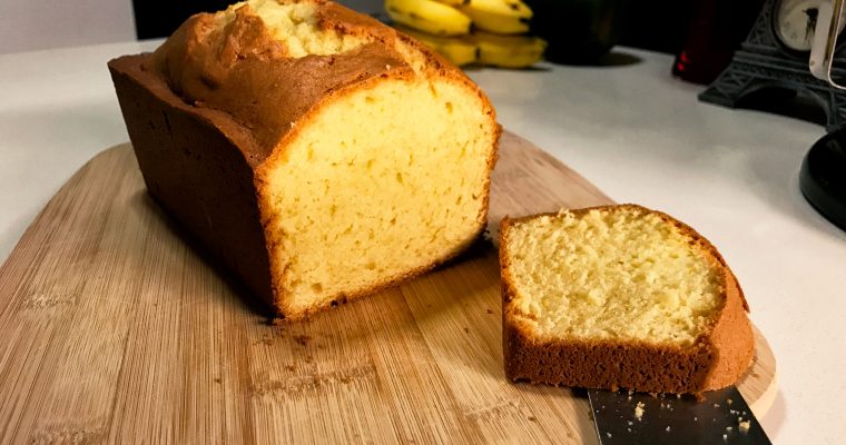 Orange Vanilla Poundcake